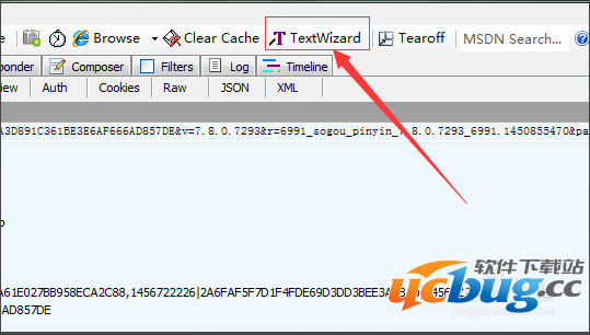 如何使用Fiddler中Textwizard对手机包数据包解码？