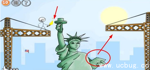 《火柴人联盟坑爹大冒险》第10关怎么过 《火柴人联盟坑爹大冒险》第10关怎么过