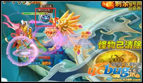 功夫派黑炎羽毛