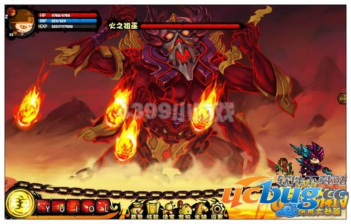 造梦西游4火之祖巫技能天外之火