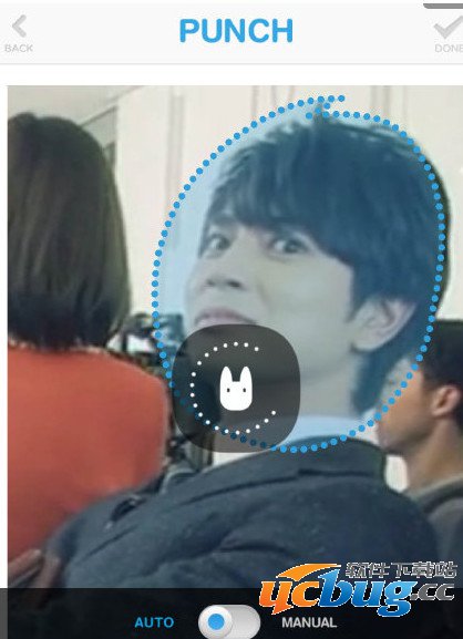 开始选择需要抠图的区域