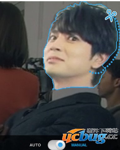 开始剪切更加细微的边缘