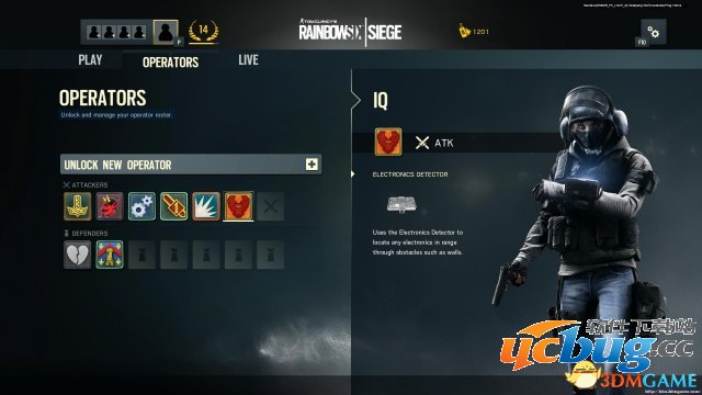 《彩虹六号围攻》各种兵种体验心得分享