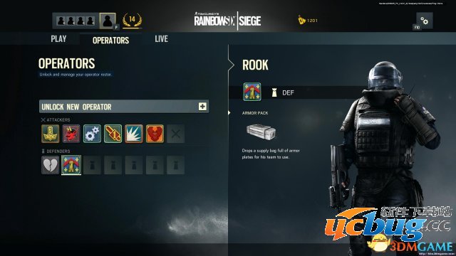 《彩虹六号围攻》各种兵种体验心得分享