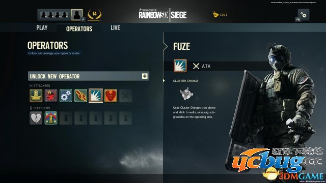 《彩虹六号围攻》各种兵种体验心得分享