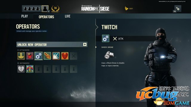 《彩虹六号围攻》各种兵种体验心得分享