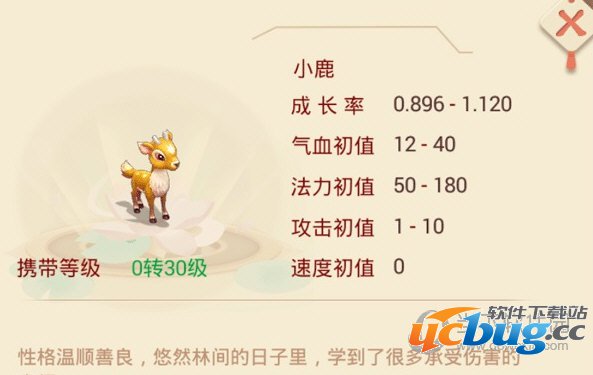 大话西游手游小鹿图鉴