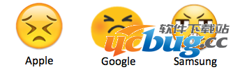 9个emoji表情在不同手机上的有不同的意义
