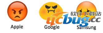 9个emoji表情在不同手机上的有不同的意义