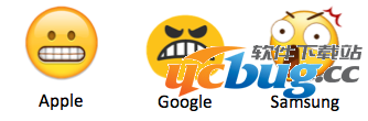 9个emoji表情在不同手机上的有不同的意义