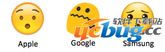 9个emoji表情在不同手机上的有不同的意义