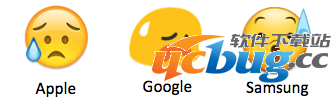 9个emoji表情在不同手机上的有不同的意义