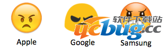 9个emoji表情在不同手机上的有不同的意义