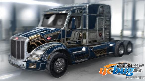 《美国卡车模拟》预购奖励介绍及蒸汽朋克风格的卡车喷漆