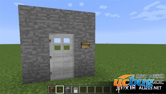 《我的世界》按钮门怎么制作？