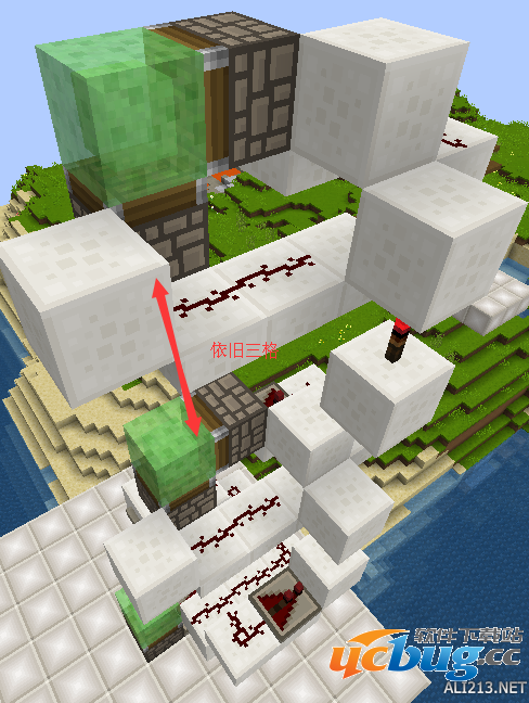 《我的世界》中史莱姆弹射电梯怎么制作？