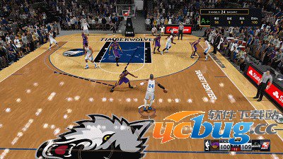 《NBA 2K16》跳步上篮动态效果图介绍