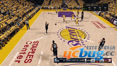 《NBA 2K16》跳步上篮动态效果图介绍