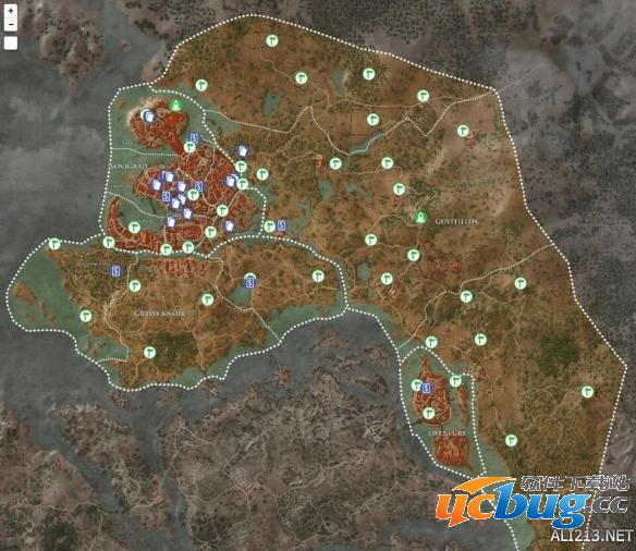 《巫师3狂猎》中魔力会所、销售卡牌的旅行者位置都在哪？