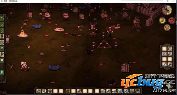 《饥荒》100天基地布局图介绍