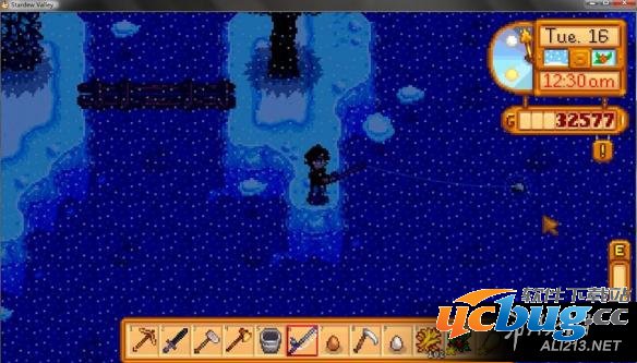 《像素谷》怎么在冬季超高效益钓鱼赚钱？