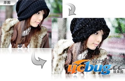 怎么用彩影软件打造雪景图？