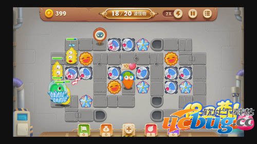 《保卫萝卜3》工厂第14关怎么过？