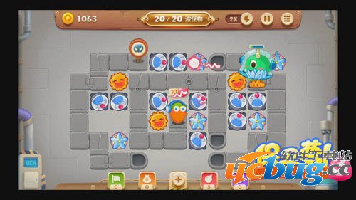 《保卫萝卜3》工厂第14关怎么过？