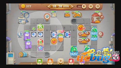 《保卫萝卜3》工厂第14关怎么过？