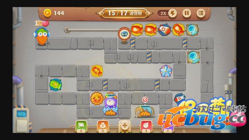《保卫萝卜3》工厂第16关怎么过？