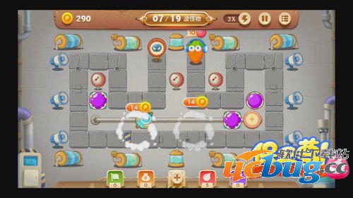《保卫萝卜3》工厂第18关怎么过？