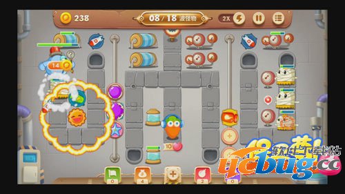 《保卫萝卜3》工厂第20关怎么过？