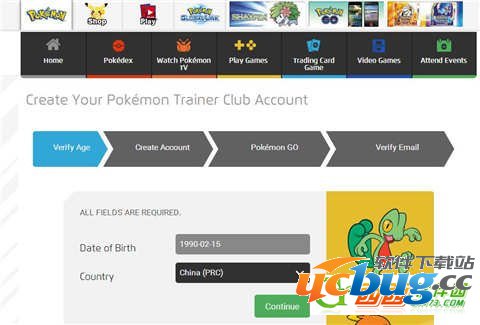 《pokemon go》trainer club怎么注册？