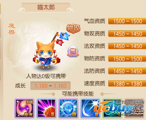 《梦幻诛仙》手游喵太郎怎么加点