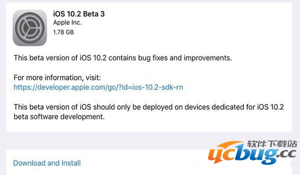 苹果iOS 10.2 Beta 3怎么样