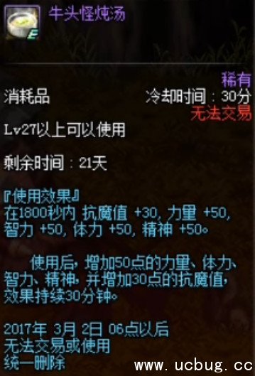 《dnf2017》牛头怪乐园第二季掉落一览表