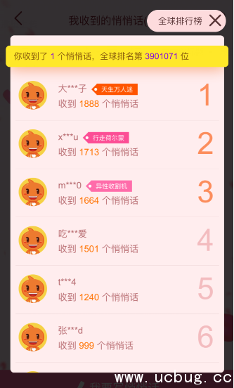 《手机淘宝app》悄悄话全国排行榜怎么查看