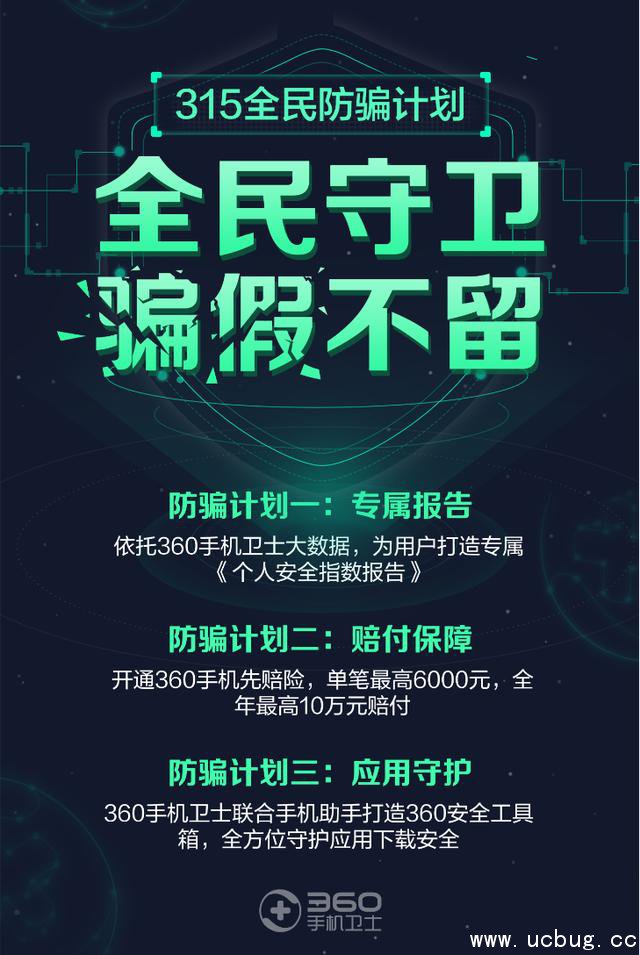 《360手机卫士》315全民防骗计划都有哪些