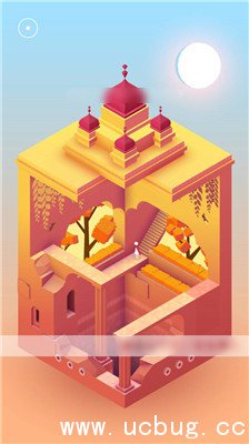 《纪念碑谷2》第十四关瞭望台攻略