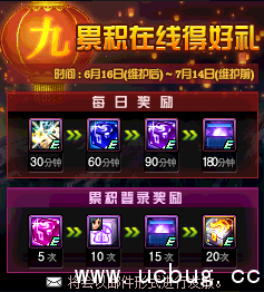 dnf9周年累积在线得好礼活动地址