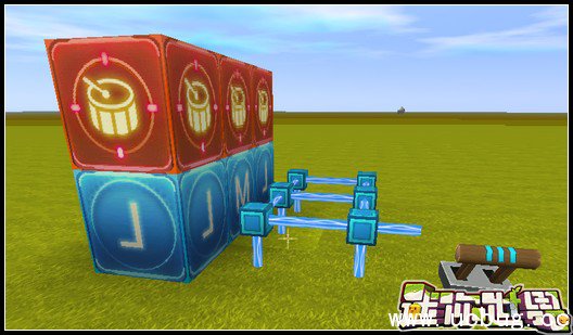 《迷你世界》音乐盒怎么通电