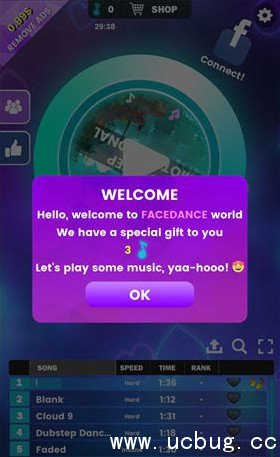 《脸部跳舞机》怎么选歌