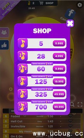 《脸部跳舞机》怎么选歌