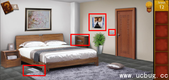 《密室逃脱100个房间1》逃出无人公寓第十二关怎么过