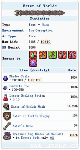 《泰拉瑞亚》世界吞噬者怎么打