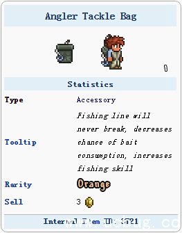 《泰拉瑞亚》国服版钓鱼渔具包怎么合成