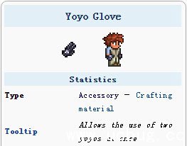 《泰拉瑞亚》国服版悠悠球手套怎么得 《泰拉瑞亚》国服版悠悠球手套怎么得