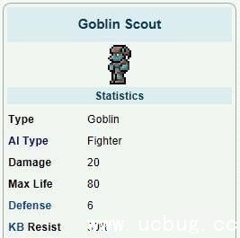 泰拉瑞亚哥布林侦察兵