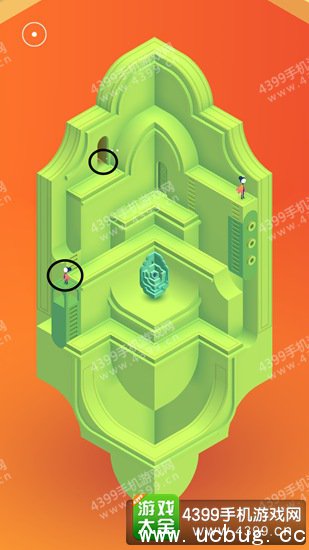 纪念碑谷2第九章怎么过 第九章神圣之门通关攻略