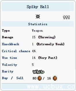 泰拉瑞亚尖钉球